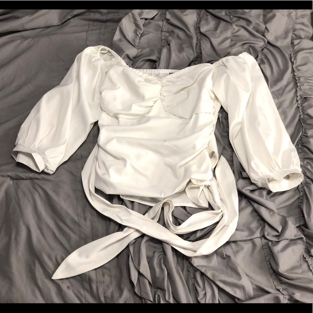 Off the shoulder top!